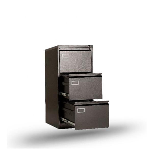 Quality Black White Waterproof  Sturdy 3 Layers Lateral File Cabinet for sale