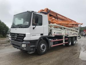 Swing Leg Zoomlion Used Concrete Pump Truck 37 Meter