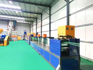 China Polyerster Strapping Band Making Machine CE ISO Pet Strap Line on sale
