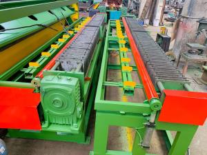 Gabion Production Line Automatic 66*85mm Edge Banding Machine 4000mm Hexagonal Wire Netting