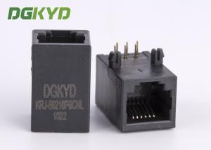 Buy cheap Single Port 6 Pins 6 Contacts Rj12 Modular Jack Phone Connector product