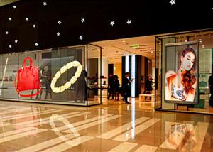 LED Panel Type Transparent Digital Display / See Through Touch Screen