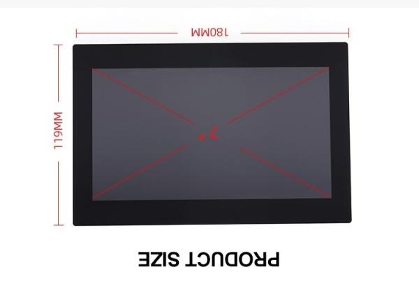 Quality 8080 Interface TN 7 Inch TFT LCD Display Module Driver IC GT911 for sale
