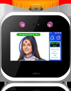 Double  Infrared Light JS-FTC013 DC 12V Facial Recognition Thermometer