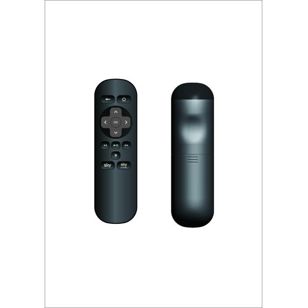 2.4G RF Universal Set Top Box Remote Bluetooh Elegant ID Design