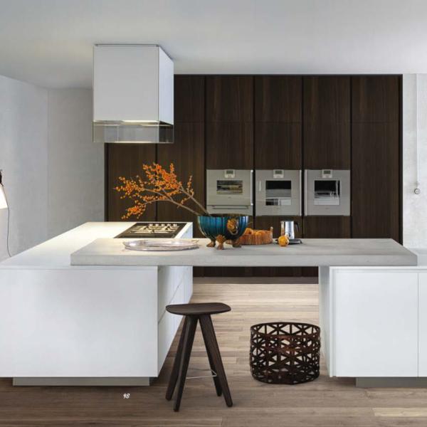 2200MM Modern Modular Kitchen Cabinets Granite Cabinet Tops Kitchens CAD Design