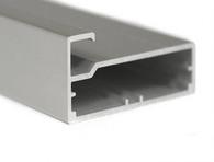 Buy cheap Aluminum Extrusion Profiles 6061 Silvery Anodized Poweder Painted product