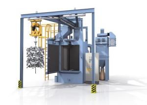Buy cheap Rust Removing Shot Blasting Machine Advanced Design Reasonable Structure product