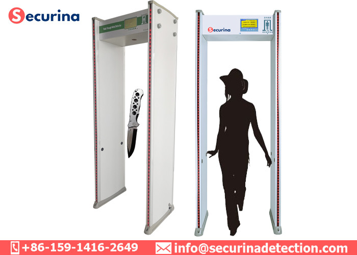 50/60Hz Airport Security Metal Detector Arched Inspection With Microprocessor Control