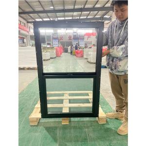 Buy cheap Designed To Be Energy- UPVC Single Hung Window With Friction Hinge And Tempered Glass product