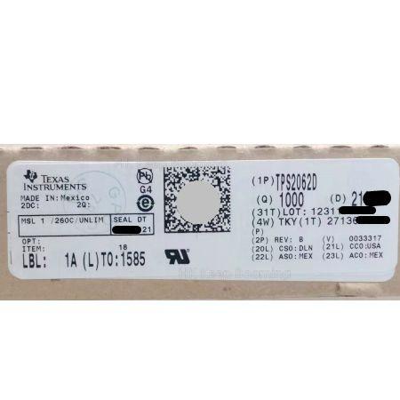 Quality TPS20620D SOP USB Switch  Display Driver ICs Power Distribution for sale