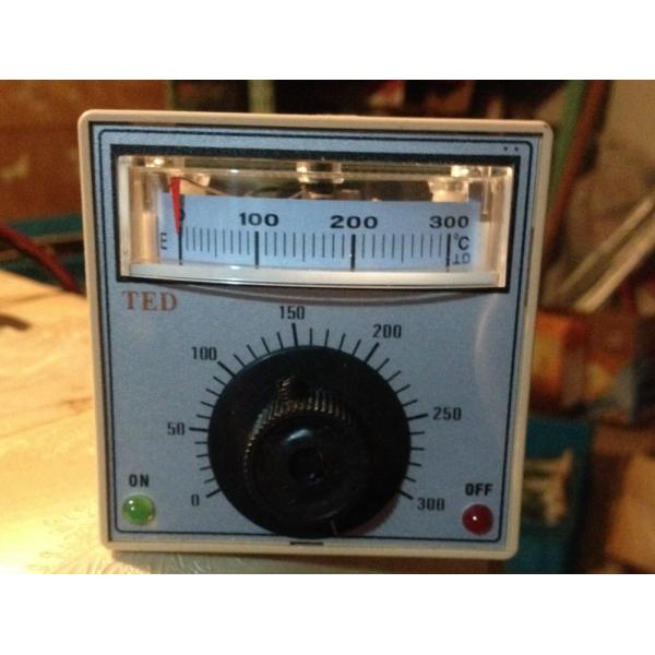 TED-2001 72*72mm K type Pointer temperature thermostat controller 220V