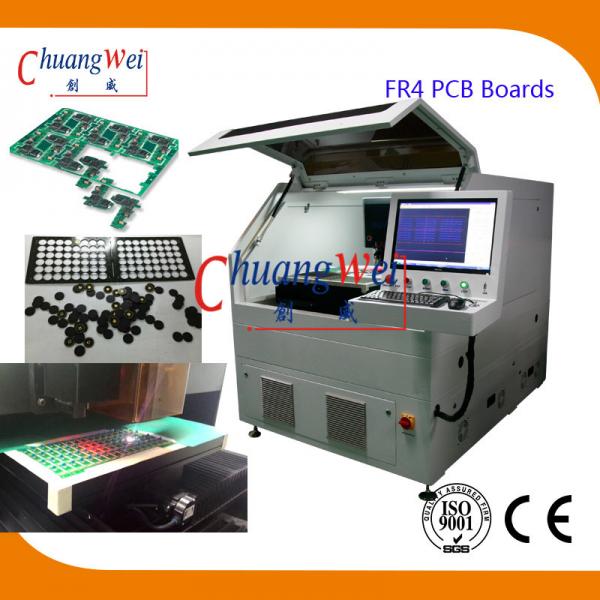 Quality Laser PCB Cutting Machine ±20 μM Precision for FR4 PCB Boards Optional 15W UV for sale
