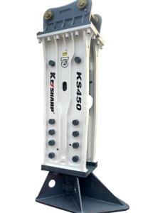 Buy cheap Top Cap Mounted Breaker For Caterpillar Excavator Chisel Diameter 190mm Work Stress 270-290 Bar product