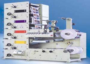 China 6 Color Paper Cup Flexo Printing Machine With UV Absorber 60m/Min on sale