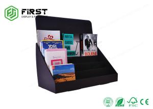 Buy cheap 4 Tiers Foldable Cardboard Tabletop Display Custom Printing For Books Promotion product