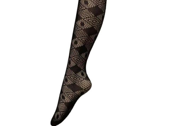 Quality Gorgeous Sheer Patterned Fishnet Tights Adults Plus Size Fishnet Hose for sale