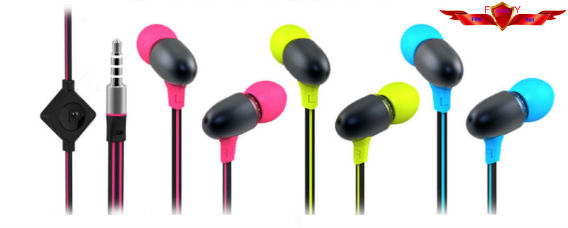 New Arrival 100% Qualify Colorful HD Sound Performacne Earphone For Iphone With Gift Box