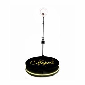 Camera 360 Video Photo Booth Spining 32 Inches Automatic Remote Control