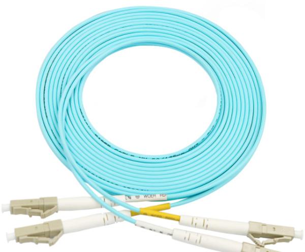 Quality 50/125 Multimode LC LC OM3 Patch Cord 10 Gigabit Patch Cord Jumper for sale