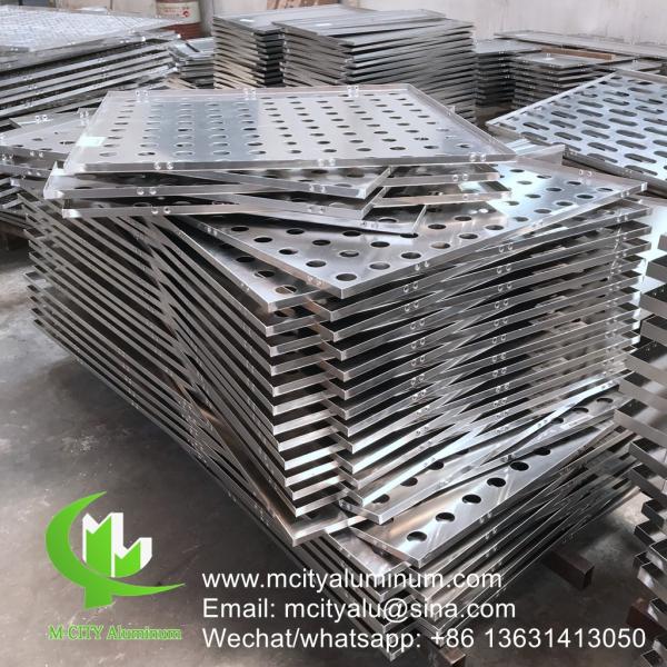 Powder Coated Aluminum Solid Panel Facade Cladding with Custom RAL Colors and 1.5-10mm Thickness for Curtain Walls