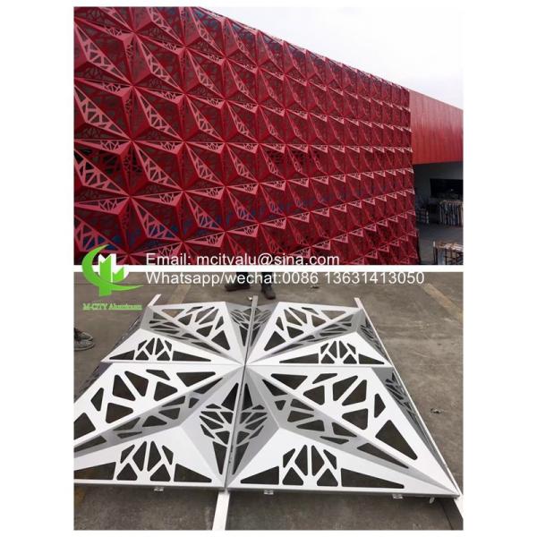 Powder Coated Aluminum Solid Panel Facade Cladding with Custom RAL Colors and 1.5-10mm Thickness for Curtain Walls