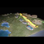Realistic Oem Scale Mining Construction Building Site Model 1/200 Realistic