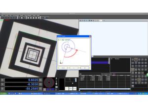Quick Measuring Software 2.5D Non-contact Optical Height Measurement