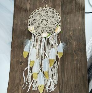 North Europe Christmas Decorative Style Feather Dream Catcher