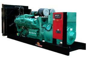 China Anti Vibration 1100 Kw Generator 1375 KVA ISO18001 Certified on sale