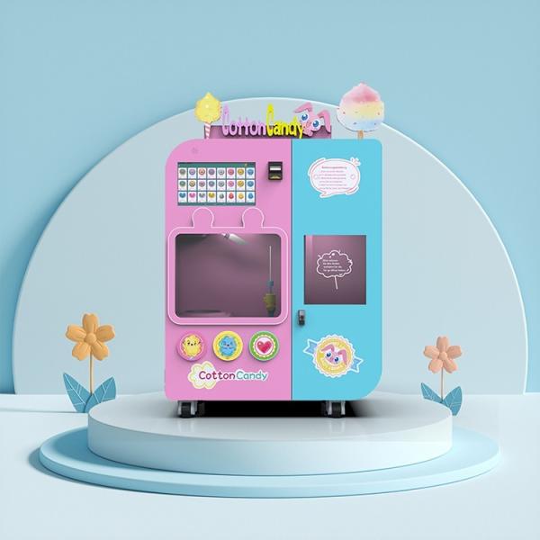 Quality 240V 2500W Fairy Floss Vending Machine for sale