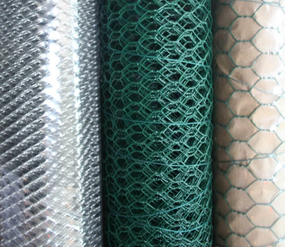Iron Wire Galvanised Hexagonal Wire Netting Width 30cm-120cm Construction Application