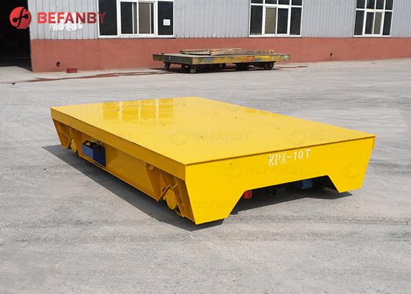 Quality Rail Wheels Battery Transfer Cart For Precast Concrete Workshop 120T for sale