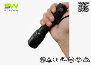 Buy cheap 350 Lumens Rechargeable Powerful High Power LED Torch Light With Momentary Mode product