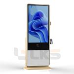 Smart Kiosk Vertical LCD Advertising Display Interactive Panel Digital Signage