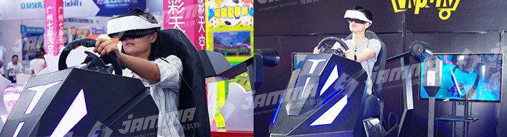 1.5mm Frame VR Racing Simulator Custom Colors Multiplayer Available Easy Operation