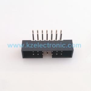 Double row male header 14 positions double row box header connector