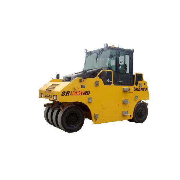 Single Drum Shantui Hydraulic Road Roller With Vibration Compactor
