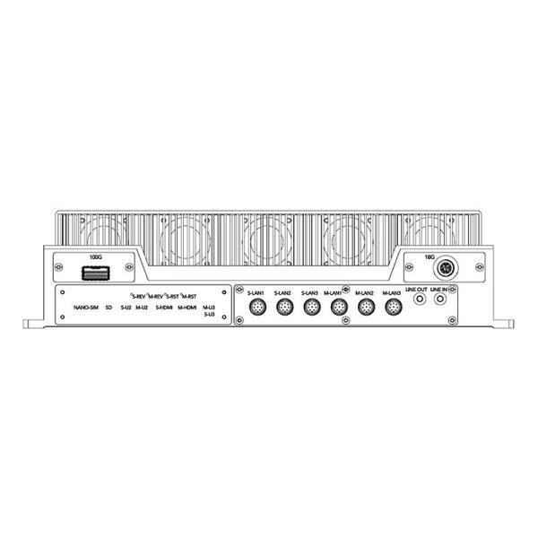 Dual 256 Bit Industrial Embedded Computer GEAC X2