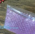 Customized Slider bubble bag, OEM Factory Price With custom Bubble k packaing