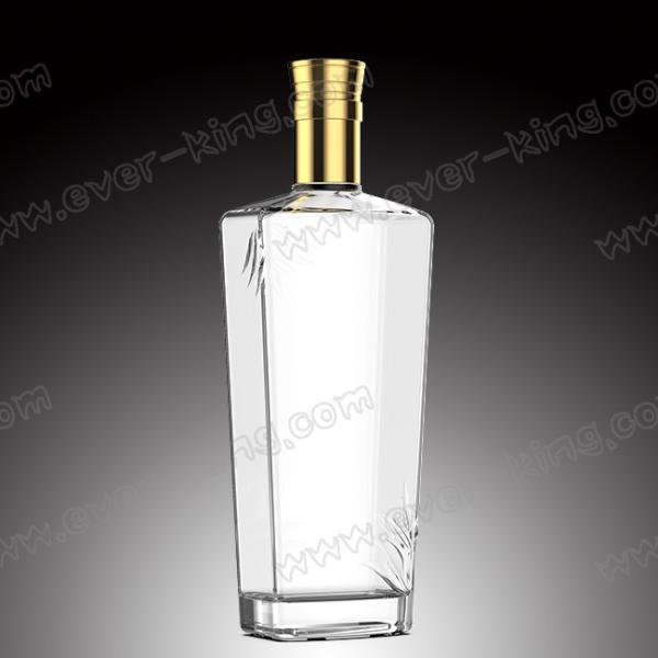 Quality Screw Cap Custom Glass Bottle For Tequila Liquor Spirits for sale