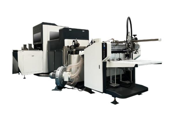 Quality LS-450XL Automatic Leather Shell Photo Frame Rigid Box Visual Positioning Machine 45 pcs/min for sale