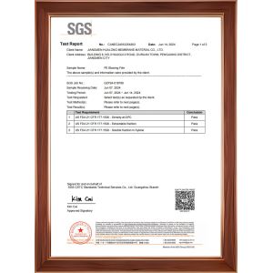 Foshan Clouds Packaging Co., Ltd. Certifications