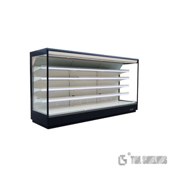 Quality TGL Commercial Display Freezer , Open Air Beverage Cooler 0-10degree Temperature for sale