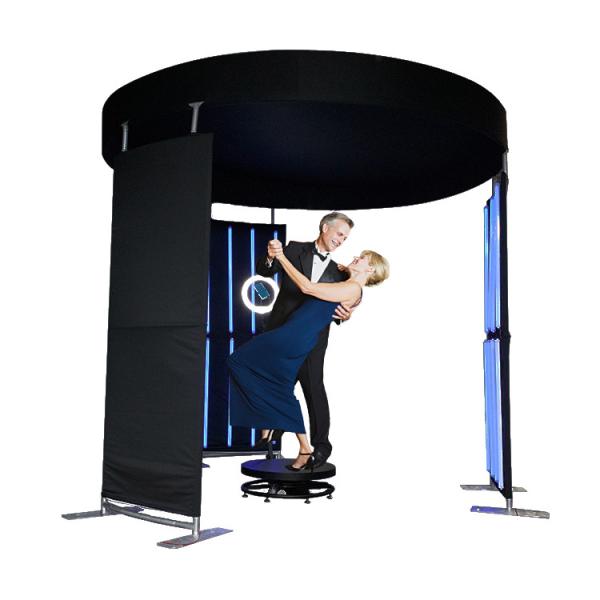 Quality Automatic Slow Motion 360 Photo Booth Platform Remote Control for Wedding for sale