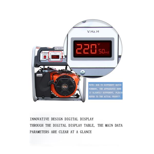 HN Model Gasoline Power Generators 4800-4KW Single Phase Gasoline Generator