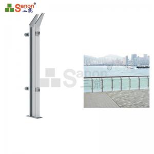 Buy cheap Outdoor Stainless Steel Balustrade Posts For Metal Stair Balcony Balustrade product