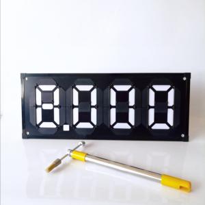 China 8.888 Gas Station Digital Price Signs Aluminum Composite Panel Digital Signage Displays on sale