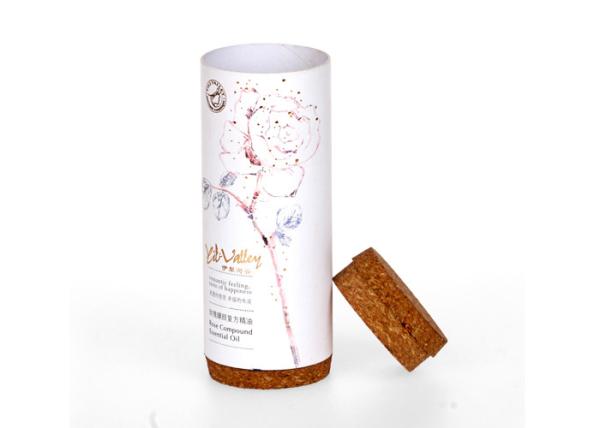 Quality Color Cosmetic Powder Tube CMYK Print Paper Packaging Cylinder for sale
