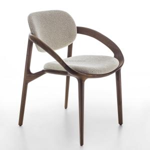 Buy cheap Modern Design Style Customize Luxury Solid Wood Dining Chair for Restaurant Furniture product